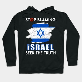 Stop Blaming Israel Seek The Truth Hoodie